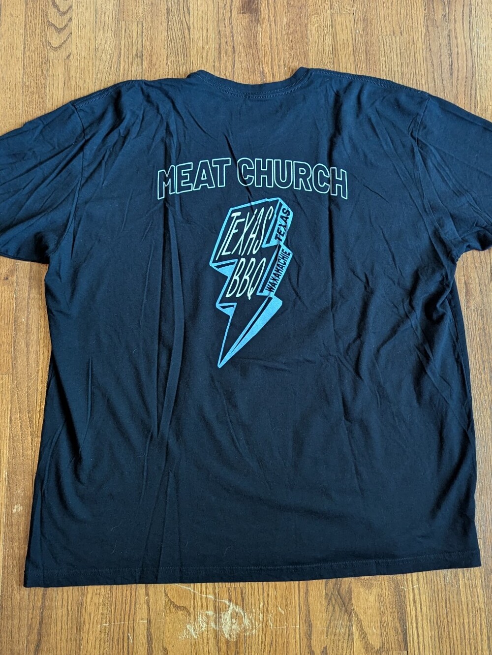 Meat Church | Lightning Bolt Texas BBQ Tee | 3XL
